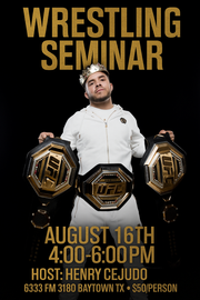 Henry Cejudo “Triple C”Wrestling Seminar